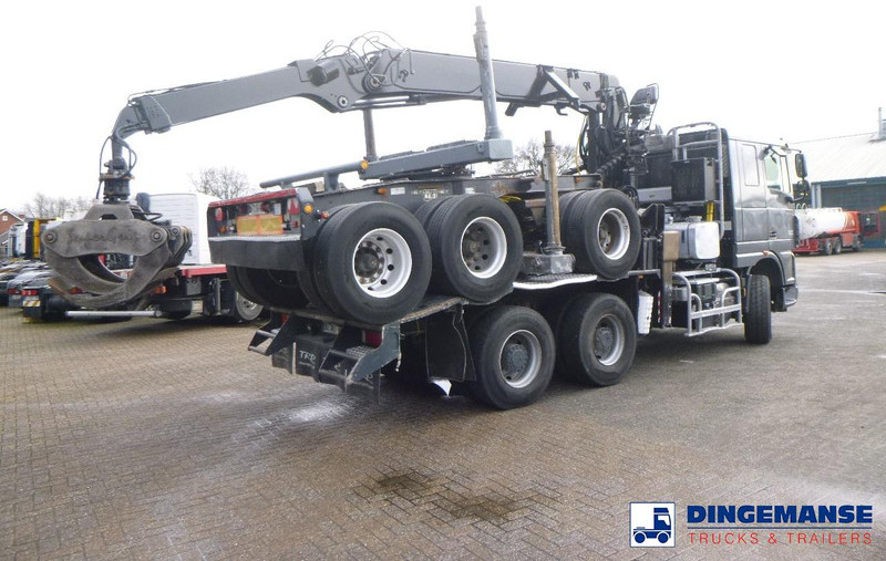 DAF XF 105.510 6x4 + Loglift F281S83 crane / timber truck + dolly - Metsaveok, Kraanaga veoauto: pilt 4 DAF XF 105.510 6x4 + Loglift F281S83 crane / timber truck + dolly - Metsaveok, Kraanaga veoauto: pilt 4