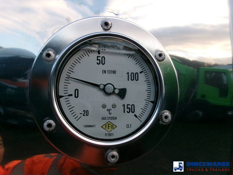 Tsistern poolhaagis Feldbinder Chemical tank inox 33.5 m3 / 1 comp + pump: pilt 13