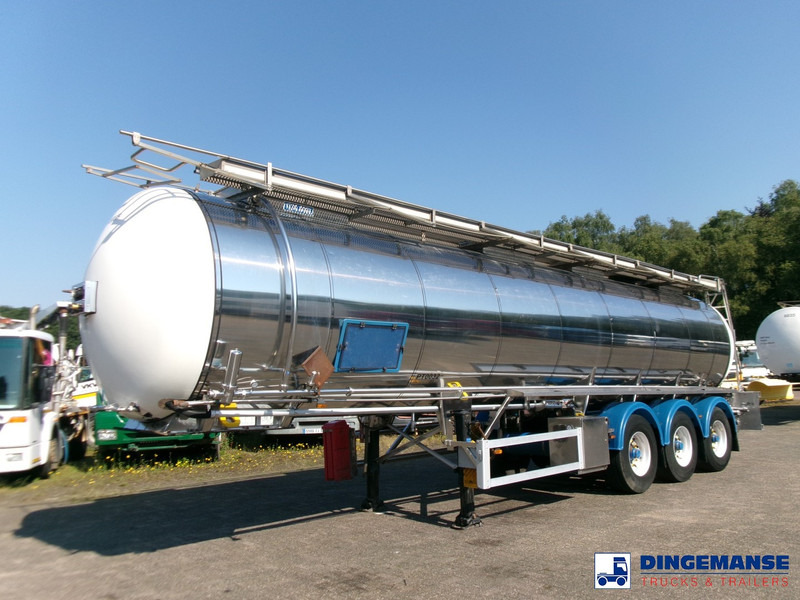 Feldbinder Chemical tank (non-ADR) inox 30 m3 / 1 comp + pump - Tsistern poolhaagis: pilt 1 Feldbinder Chemical tank (non-ADR) inox 30 m3 / 1 comp + pump - Tsistern poolhaagis: pilt 1