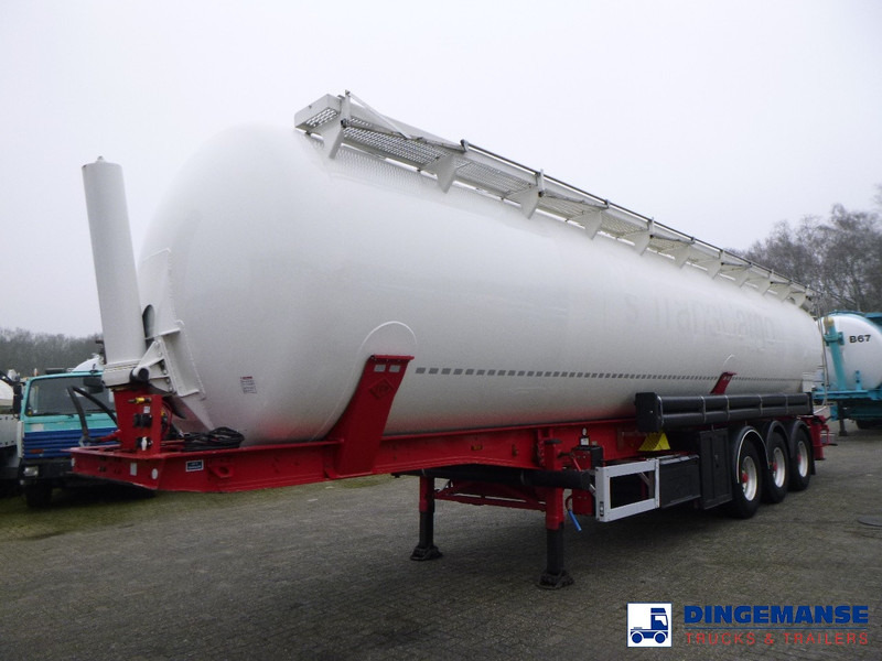 Feldbinder Powder tank alu 63 m3 (tipping) - Tarbesõiduk kallur: pilt 1 Feldbinder Powder tank alu 63 m3 (tipping) - Tarbesõiduk kallur: pilt 1