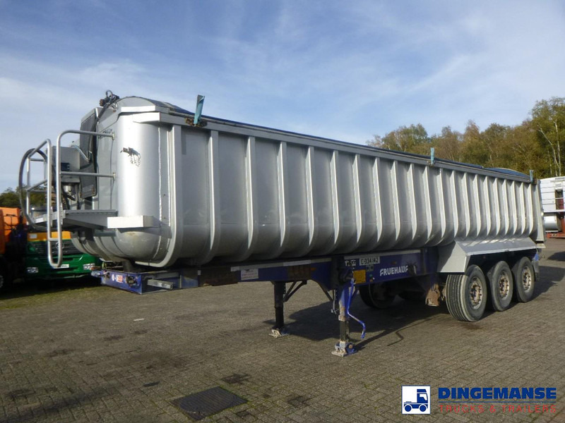 Fruehauf Tipper trailer alu 35 m3 + tarpaulin - Kallur-poolhaagis: pilt 1 Fruehauf Tipper trailer alu 35 m3 + tarpaulin - Kallur-poolhaagis: pilt 1