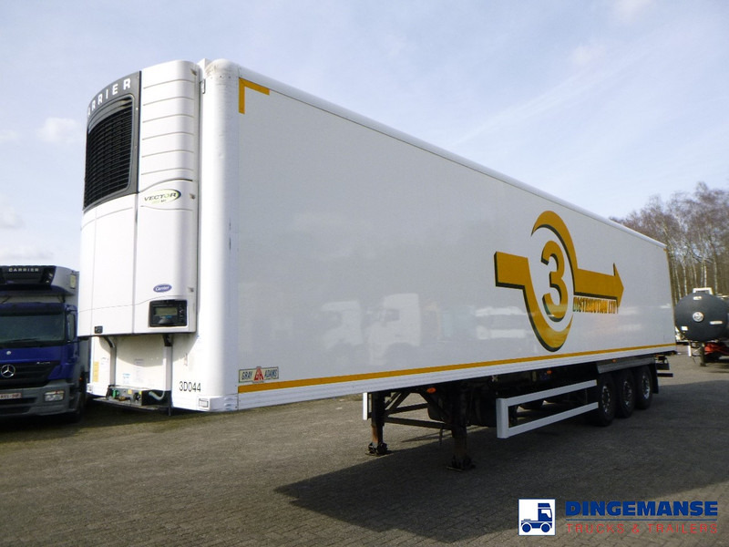 Gray Adams Frigo trailer + Carrier Vector 1850 MT - Külmutiga poolhaagis: pilt 1 Gray Adams Frigo trailer + Carrier Vector 1850 MT - Külmutiga poolhaagis: pilt 1