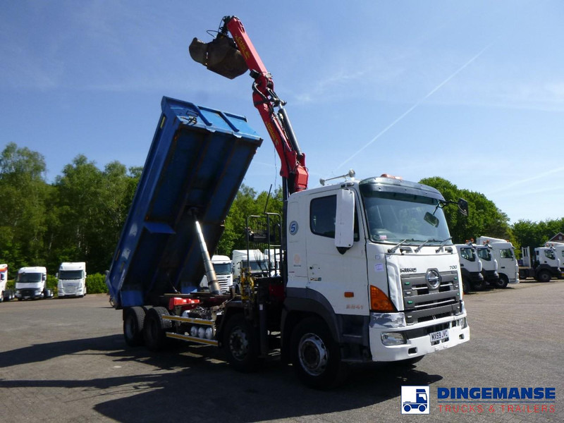 Hino FY1EUKA RHD + Palfinger E120L + grapple - Kraanaga veoauto: pilt 2 Hino FY1EUKA RHD + Palfinger E120L + grapple - Kraanaga veoauto: pilt 2