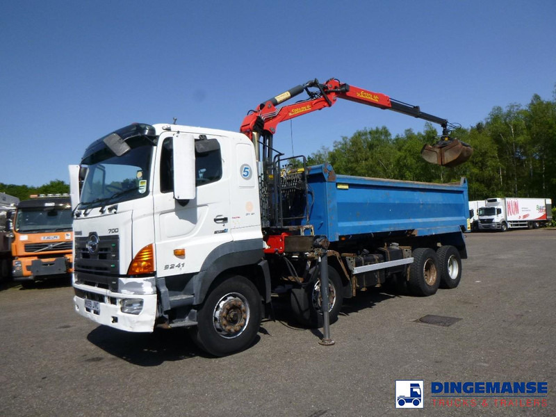 Hino FY1EUKA RHD + Palfinger E120L + grapple - Kraanaga veoauto: pilt 5 Hino FY1EUKA RHD + Palfinger E120L + grapple - Kraanaga veoauto: pilt 5