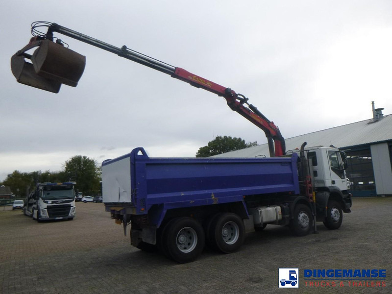Iveco AD340T36 8x4 RHD tipper + Palfinger E120 plus + grapple - Kraanaga veoauto: pilt 4 Iveco AD340T36 8x4 RHD tipper + Palfinger E120 plus + grapple - Kraanaga veoauto: pilt 4