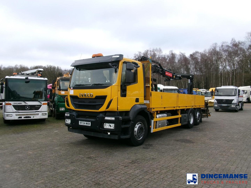 Iveco Stralis 310 6x2 Euro 6 + Atlas 129.3V A11 crane - Kraanaga veoauto: pilt 5 Iveco Stralis 310 6x2 Euro 6 + Atlas 129.3V A11 crane - Kraanaga veoauto: pilt 5