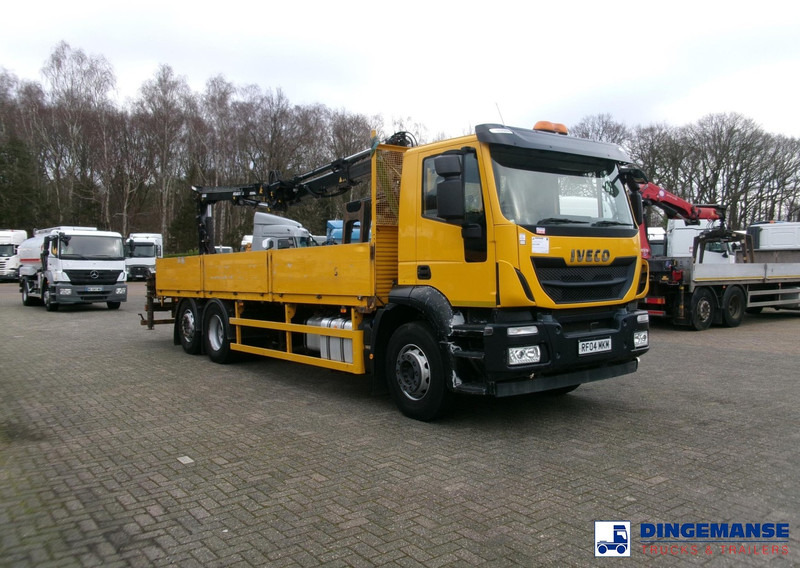 Kraanaga veoauto Iveco Stralis 310 6x2 Euro 6 + Atlas 129.3V A11 crane: pilt 5