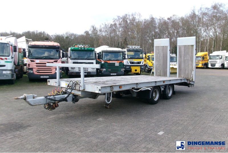 KING 2-axle platform drawbar trailer 14t + ramps - Platvormhaagis/ Madelhaagis: pilt 1 KING 2-axle platform drawbar trailer 14t + ramps - Platvormhaagis/ Madelhaagis: pilt 1
