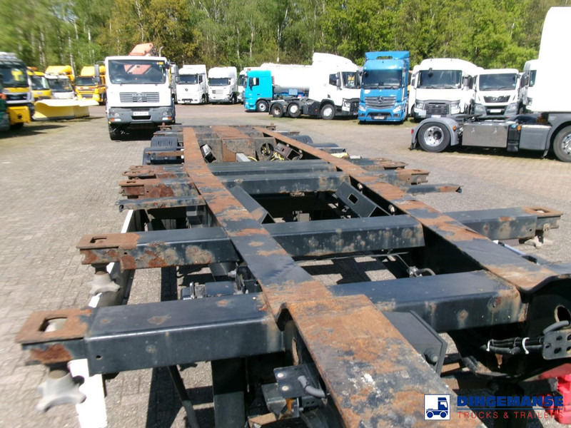 Konteinerveduk/ Tõstukiga poolhaagis Krone 3-axle container trailer 20-30-40-45 ft DA08LNA: pilt 8