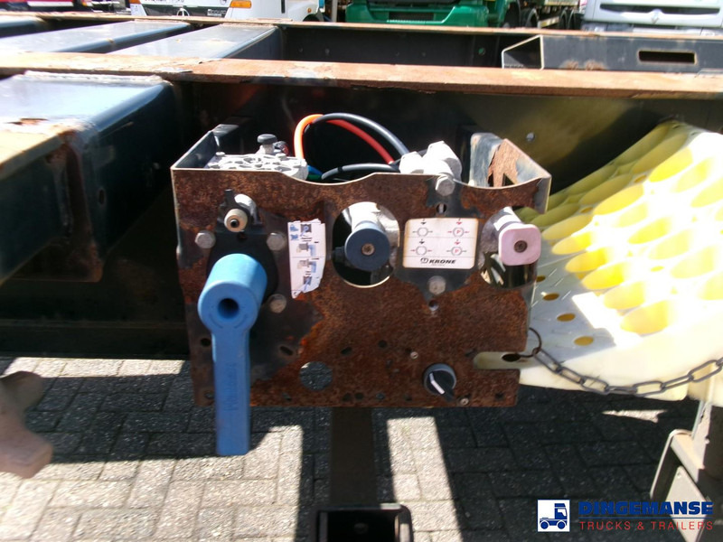 Konteinerveduk/ Tõstukiga poolhaagis Krone 3-axle container trailer 20-30-40-45 ft DA08LNA: pilt 14