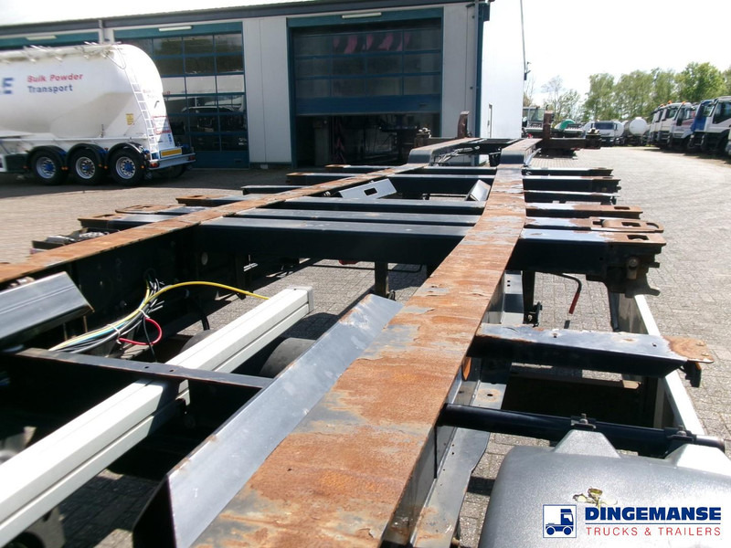 Konteinerveduk/ Tõstukiga poolhaagis Krone 3-axle container trailer 20-30-40-45 ft DA08LNA: pilt 9