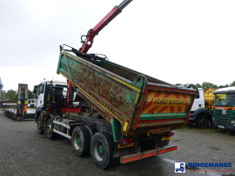 MAN TGS 35.400 8X4 RHD tipper + Palfinger Epsilon M125L - Kraanaga veoauto: pilt 3 MAN TGS 35.400 8X4 RHD tipper + Palfinger Epsilon M125L - Kraanaga veoauto: pilt 3
