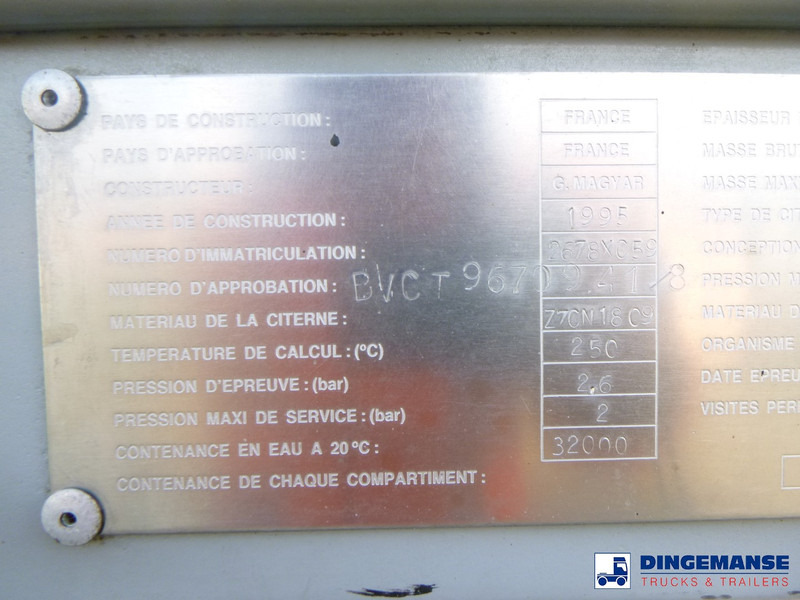 Magyar Bitumen tank inox 32 m3 / 1 comp liising Magyar Bitumen tank inox 32 m3 / 1 comp: pilt 19