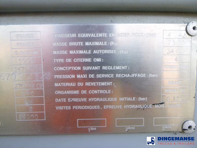 Magyar Bitumen tank inox 32 m3 / 1 comp liising Magyar Bitumen tank inox 32 m3 / 1 comp: pilt 20