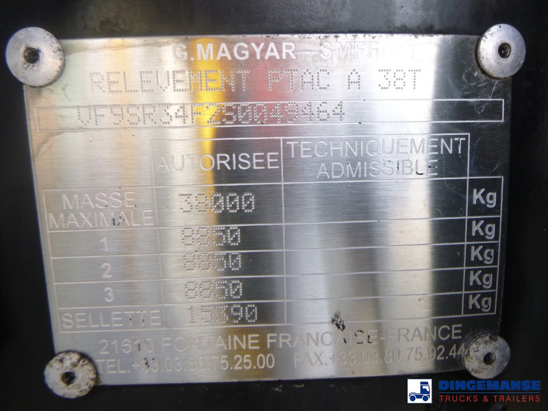 Magyar Bitumen tank inox 32 m3 / 1 comp liising Magyar Bitumen tank inox 32 m3 / 1 comp: pilt 17