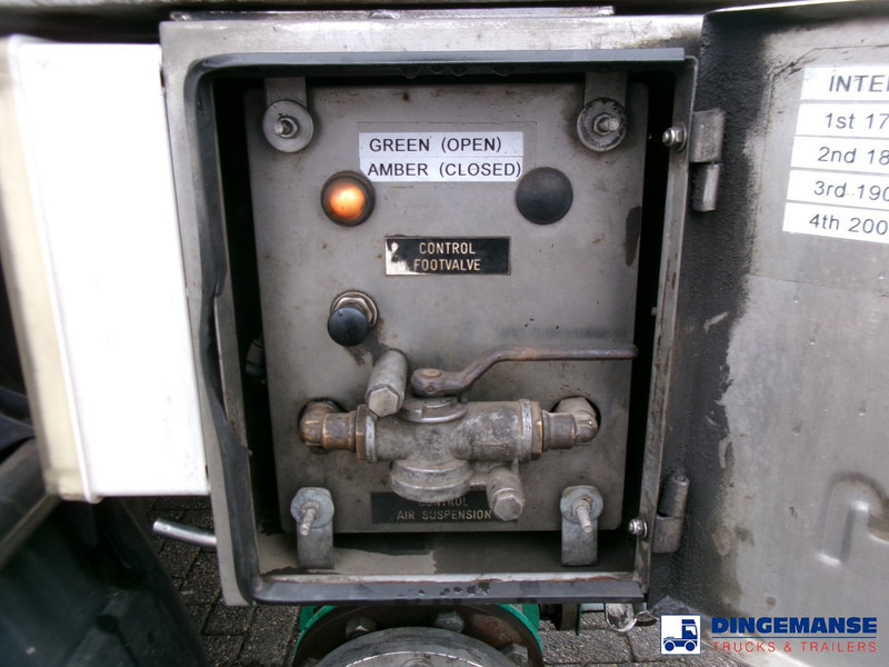 Tsistern poolhaagis Magyar Chemical tank inox 37.4 m3 / 1 comp / ADR 30/11/2023: pilt 6