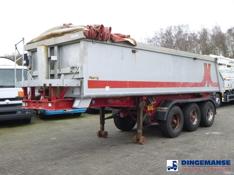 Meierling Tipper trailer alu 21 m3 + tarpaulin - Kallur-poolhaagis: pilt 1 Meierling Tipper trailer alu 21 m3 + tarpaulin - Kallur-poolhaagis: pilt 1