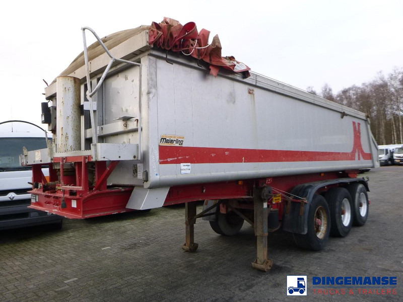 Meierling Tipper trailer alu 21 m3 + tarpaulin - Kallur-poolhaagis: pilt 1 Meierling Tipper trailer alu 21 m3 + tarpaulin - Kallur-poolhaagis: pilt 1