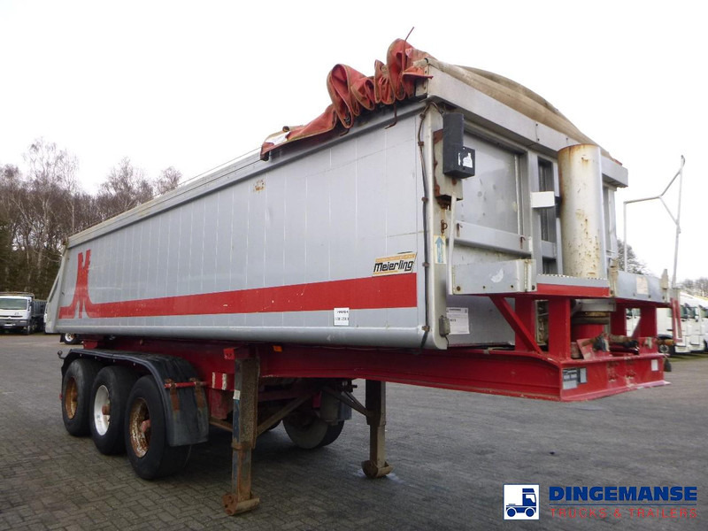 Meierling Tipper trailer alu 21 m3 + tarpaulin - Kallur-poolhaagis: pilt 2 Meierling Tipper trailer alu 21 m3 + tarpaulin - Kallur-poolhaagis: pilt 2