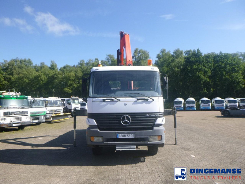 Mercedes-Benz Actros 1835 4x2 tipper + Palfinger PK12000 - Kraanaga veoauto: pilt 2 Mercedes-Benz Actros 1835 4x2 tipper + Palfinger PK12000 - Kraanaga veoauto: pilt 2