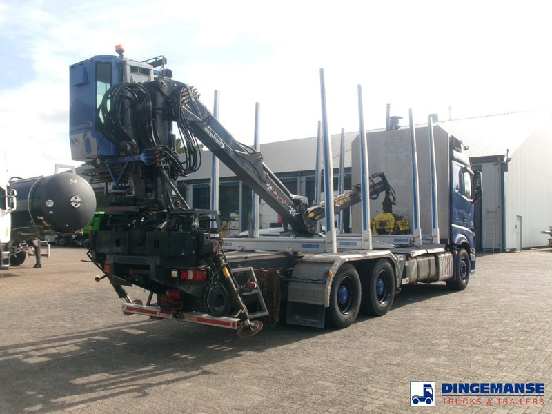 Mercedes-Benz Actros 2663 6x4 Euro 6 loglift F96 crane timber truck - Metsaveok, Kraanaga veoauto: pilt 4 Mercedes-Benz Actros 2663 6x4 Euro 6 loglift F96 crane timber truck - Metsaveok, Kraanaga veoauto: pilt 4