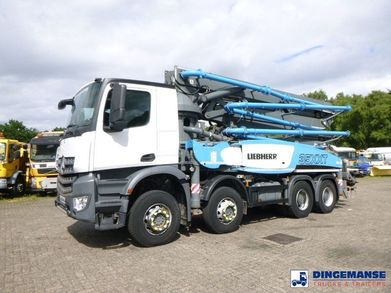 Mercedes-Benz Arocs 8x4 Liebherr 35 XXT concrete pump 35 m - Betoonipump: pilt 1 Mercedes-Benz Arocs 8x4 Liebherr 35 XXT concrete pump 35 m - Betoonipump: pilt 1