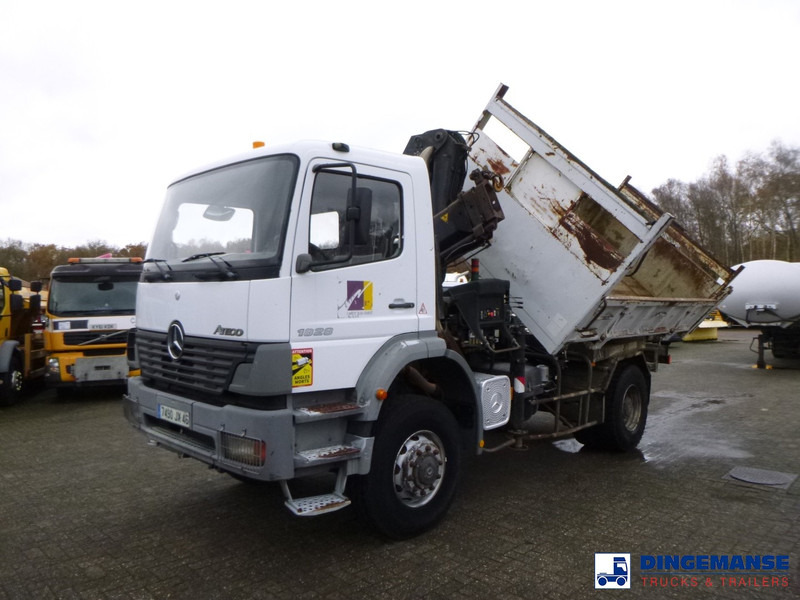 Mercedes-Benz Atego 1828 4x4 tipper + Hiab 166 B-2 CL - Kraanaga veoauto: pilt 5 Mercedes-Benz Atego 1828 4x4 tipper + Hiab 166 B-2 CL - Kraanaga veoauto: pilt 5