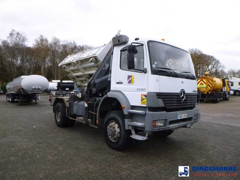 Mercedes-Benz Atego 1828 4x4 tipper + Hiab 166 B-2 CL liising Mercedes-Benz Atego 1828 4x4 tipper + Hiab 166 B-2 CL: pilt 5