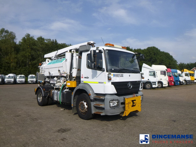 Mercedes-Benz Axor 1824 4x2 RHD Whale vacuum tank 7 m3 - Vaakumveok: pilt 1 Mercedes-Benz Axor 1824 4x2 RHD Whale vacuum tank 7 m3 - Vaakumveok: pilt 1