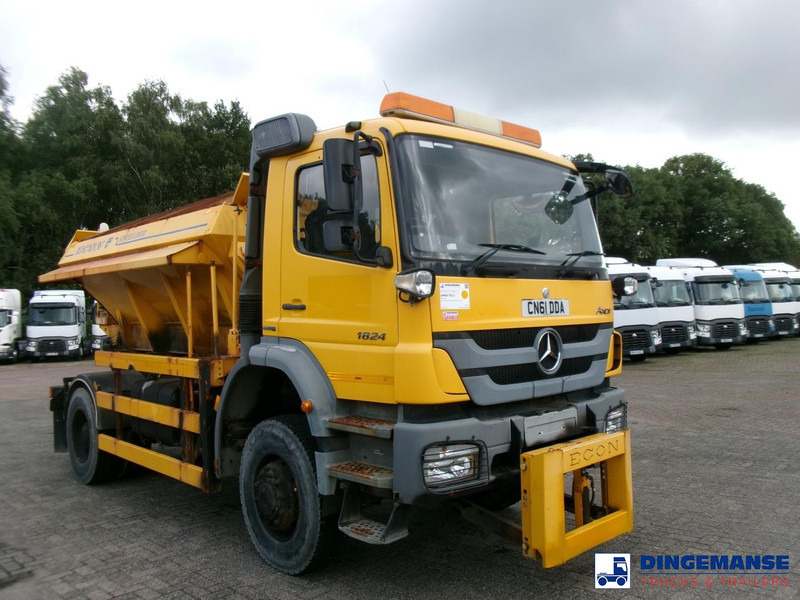 Mercedes-Benz Axor 1824 4x4 RHD salt spreader / gritter - Lumekoristusmasina: pilt 2 Mercedes-Benz Axor 1824 4x4 RHD salt spreader / gritter - Lumekoristusmasina: pilt 2