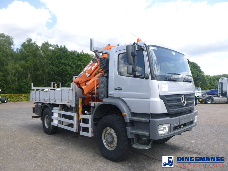 Mercedes-Benz Axor 1829 4x4 RHD + Atlas 85.2 A5L - Kraanaga veoauto: pilt 2 Mercedes-Benz Axor 1829 4x4 RHD + Atlas 85.2 A5L - Kraanaga veoauto: pilt 2