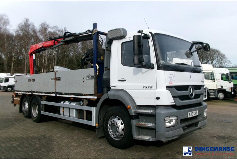 Mercedes-Benz Axor 2529 6x2 RHD + Fassi F110 crane - Kraanaga veoauto: pilt 2 Mercedes-Benz Axor 2529 6x2 RHD + Fassi F110 crane - Kraanaga veoauto: pilt 2