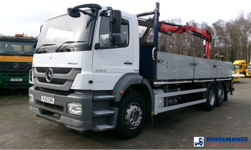 Mercedes-Benz Axor 2529 6x2 RHD + Fassi F110 crane - Kraanaga veoauto: pilt 2 Mercedes-Benz Axor 2529 6x2 RHD + Fassi F110 crane - Kraanaga veoauto: pilt 2