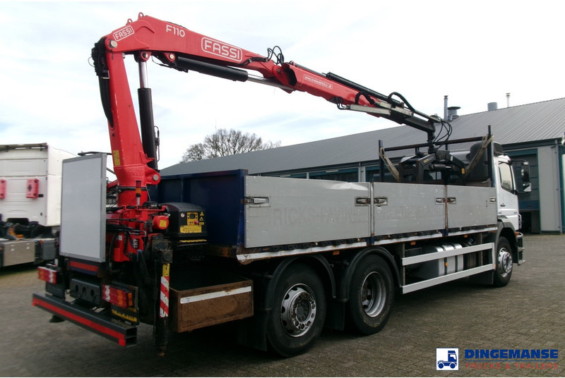Mercedes-Benz Axor 2529 6x2 RHD + Fassi F110 crane - Kraanaga veoauto: pilt 3 Mercedes-Benz Axor 2529 6x2 RHD + Fassi F110 crane - Kraanaga veoauto: pilt 3