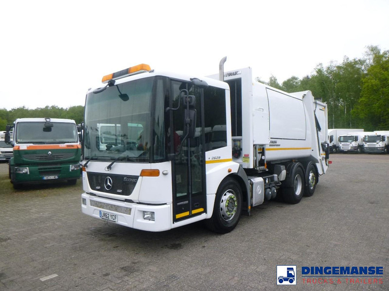 Mercedes-Benz Econic 2629 6x2 RHD Faun Variopress refuse truck - Prügiauto: pilt 1 Mercedes-Benz Econic 2629 6x2 RHD Faun Variopress refuse truck - Prügiauto: pilt 1