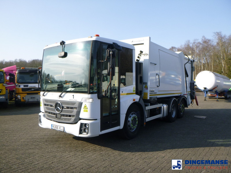 Mercedes-Benz Econic 2630 6x2 RHD Faun refuse truck - Prügiauto: pilt 1 Mercedes-Benz Econic 2630 6x2 RHD Faun refuse truck - Prügiauto: pilt 1