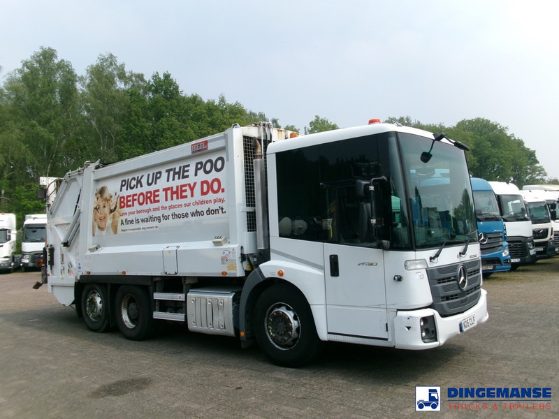 Mercedes-Benz Econic 2630 6x2 RHD Heil refuse truck - Prügiauto: pilt 2 Mercedes-Benz Econic 2630 6x2 RHD Heil refuse truck - Prügiauto: pilt 2
