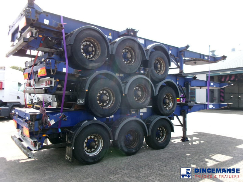 Montracon Stack - 3 x container chassis 20-30-40-45 ft - Konteinerveduk/ Tõstukiga poolhaagis: pilt 3 Montracon Stack - 3 x container chassis 20-30-40-45 ft - Konteinerveduk/ Tõstukiga poolhaagis: pilt 3