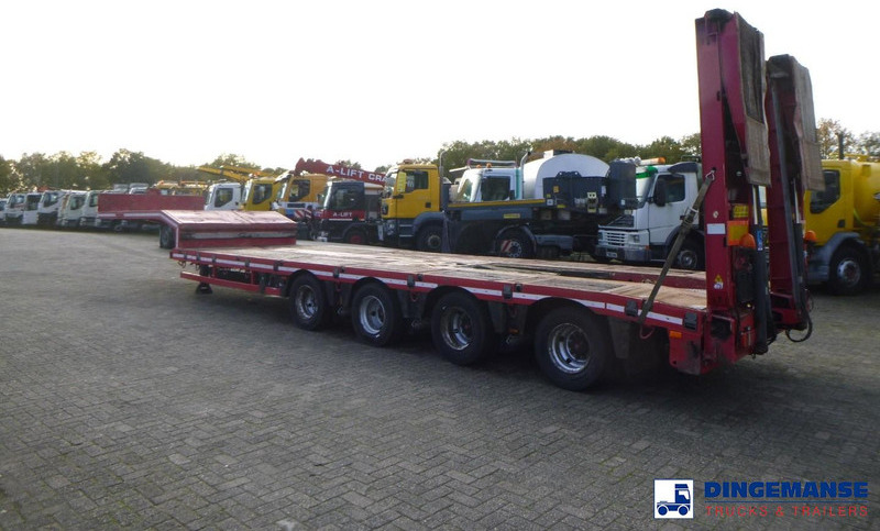 Nooteboom 4-axle semi-lowbed trailer ext. 73 t + ramps - Madal platvormpoolhaagis: pilt 3 Nooteboom 4-axle semi-lowbed trailer ext. 73 t + ramps - Madal platvormpoolhaagis: pilt 3