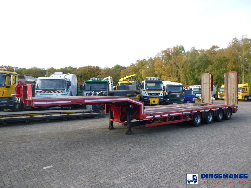 Nooteboom 4-axle semi-lowbed trailer ext. 73 t + ramps - Madal platvormpoolhaagis: pilt 1 Nooteboom 4-axle semi-lowbed trailer ext. 73 t + ramps - Madal platvormpoolhaagis: pilt 1