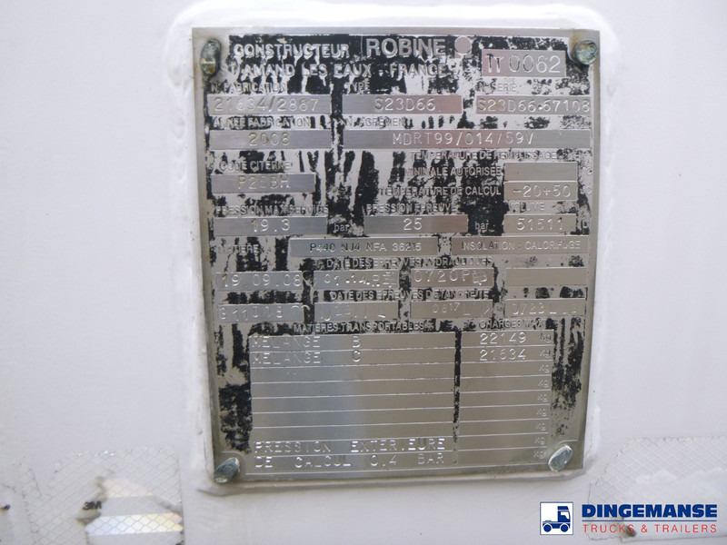 Tsistern poolhaagis ROBINE Gas tank steel 51.5 m3 / 1 comp: pilt 16
