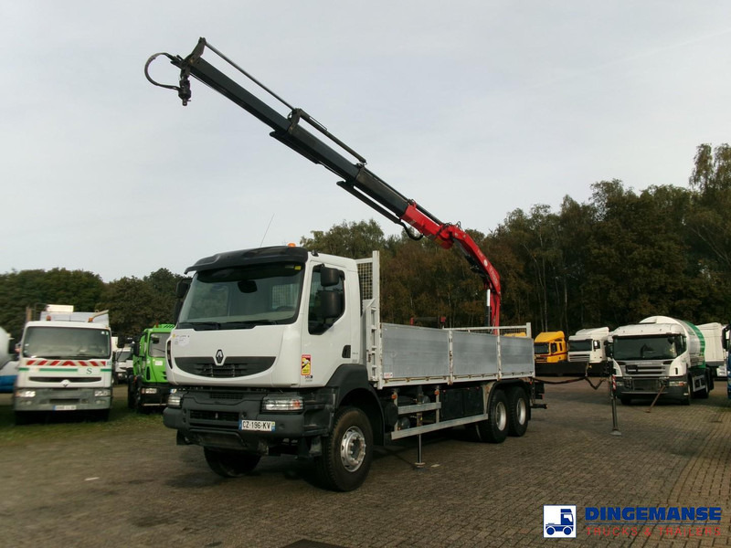 Renault Kerax 380 dxi 6x4 + Fassi F215A.0.23 - Kraanaga veoauto: pilt 1 Renault Kerax 380 dxi 6x4 + Fassi F215A.0.23 - Kraanaga veoauto: pilt 1