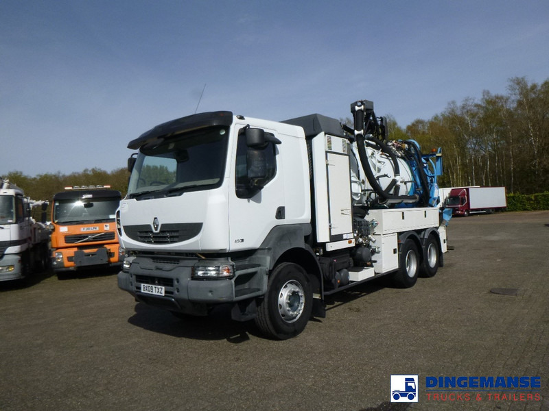 Renault Kerax 450 dxi 6x4 RHD Rivard vacuum tank 11.9 m3 - Vaakumveok: pilt 1 Renault Kerax 450 dxi 6x4 RHD Rivard vacuum tank 11.9 m3 - Vaakumveok: pilt 1