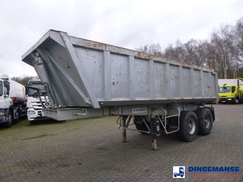 Robuste Kaiser Tipper trailer steel 24 m3 + tarpaulin - Tarbesõiduk kallur: pilt 1 Robuste Kaiser Tipper trailer steel 24 m3 + tarpaulin - Tarbesõiduk kallur: pilt 1