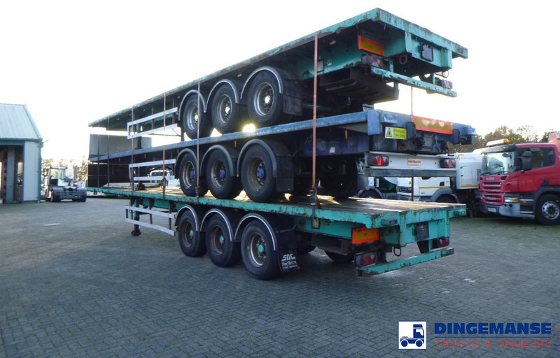 SDC Stack - 3 x platform trailer 13.6 m / 39 t - Platvorm/ Madelpoolhaagis: pilt 4 SDC Stack - 3 x platform trailer 13.6 m / 39 t - Platvorm/ Madelpoolhaagis: pilt 4
