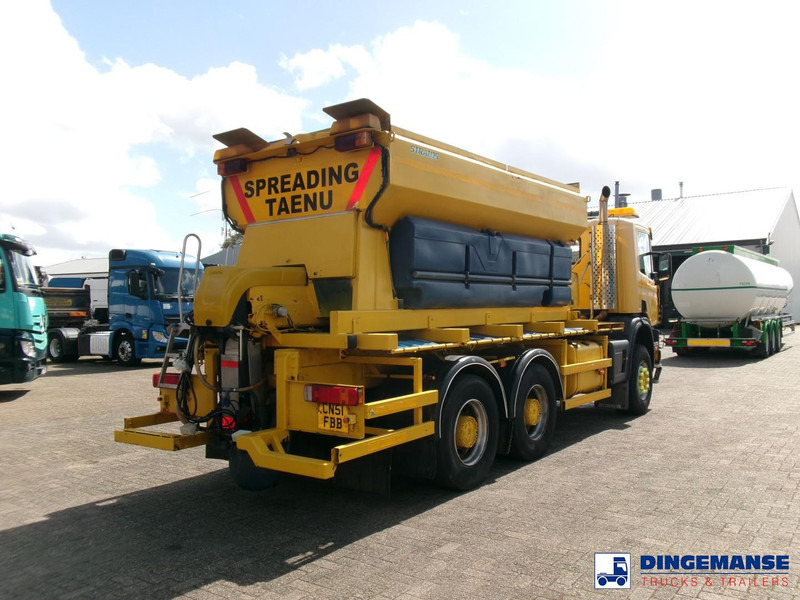 Scania P114-340 CB 6X6 RHD gritter / snow plough - Lumekoristusmasina: pilt 3 Scania P114-340 CB 6X6 RHD gritter / snow plough - Lumekoristusmasina: pilt 3