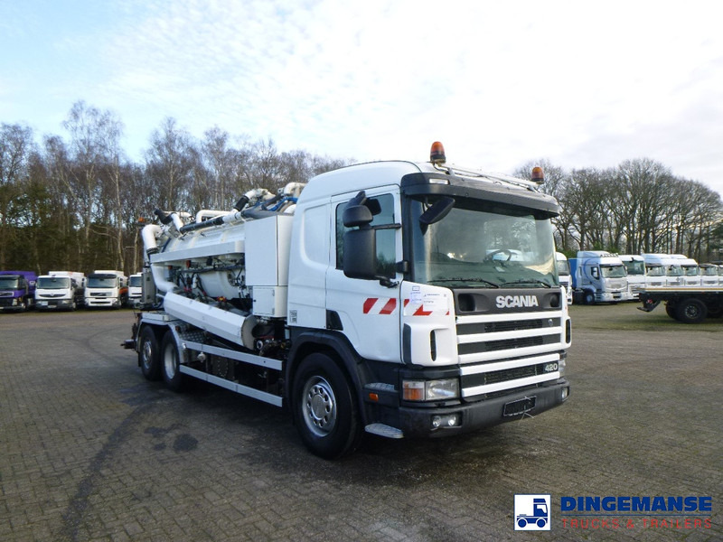 Scania P124-420 6x2 vacuum tank 10.5 m3 - Vaakumveok: pilt 2 Scania P124-420 6x2 vacuum tank 10.5 m3 - Vaakumveok: pilt 2