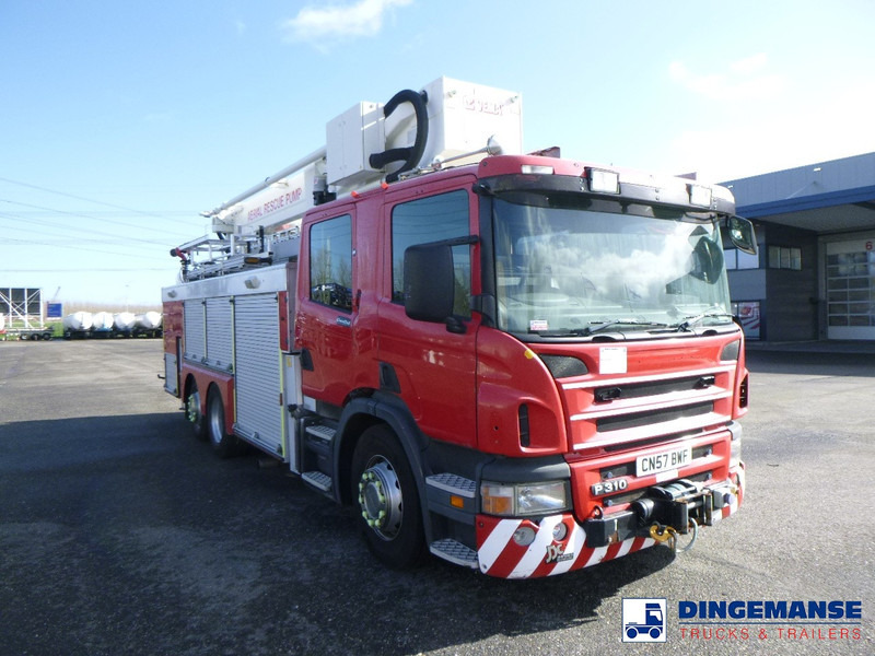Scania P310 6x2 RHD fire truck + pump, ladder & manlift - Tuletõrjeauto: pilt 2 Scania P310 6x2 RHD fire truck + pump, ladder & manlift - Tuletõrjeauto: pilt 2