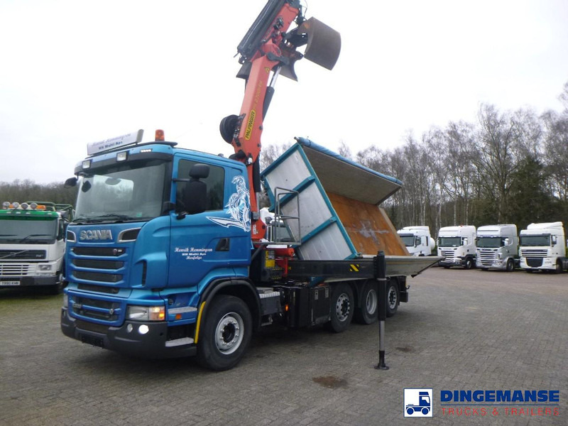 Scania R 500 8X2 tipper + Palfinger PK27001 EHD - Kraanaga veoauto: pilt 5 Scania R 500 8X2 tipper + Palfinger PK27001 EHD - Kraanaga veoauto: pilt 5