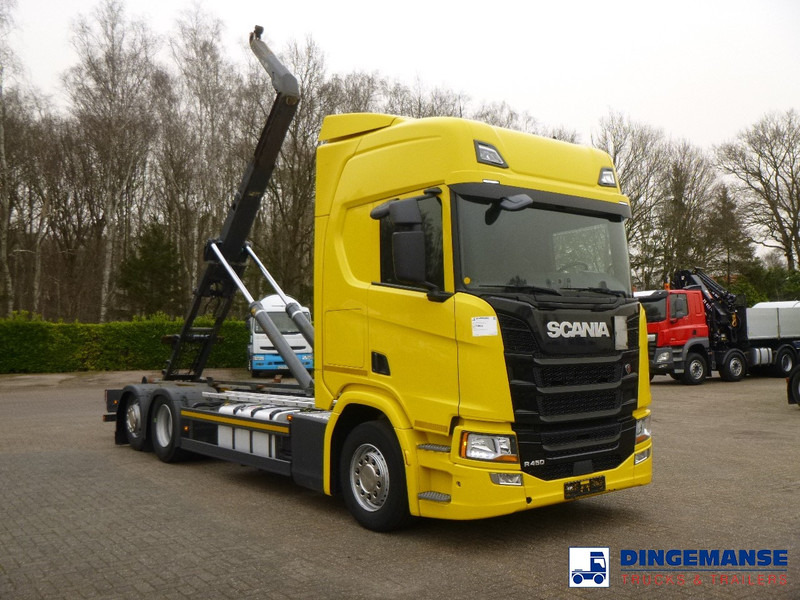 Scania R450 6x2 Euro 6C + Retarder + Meiller container hook 18.000 kg - Konkstõstukiga veoauto: pilt 2 Scania R450 6x2 Euro 6C + Retarder + Meiller container hook 18.000 kg - Konkstõstukiga veoauto: pilt 2